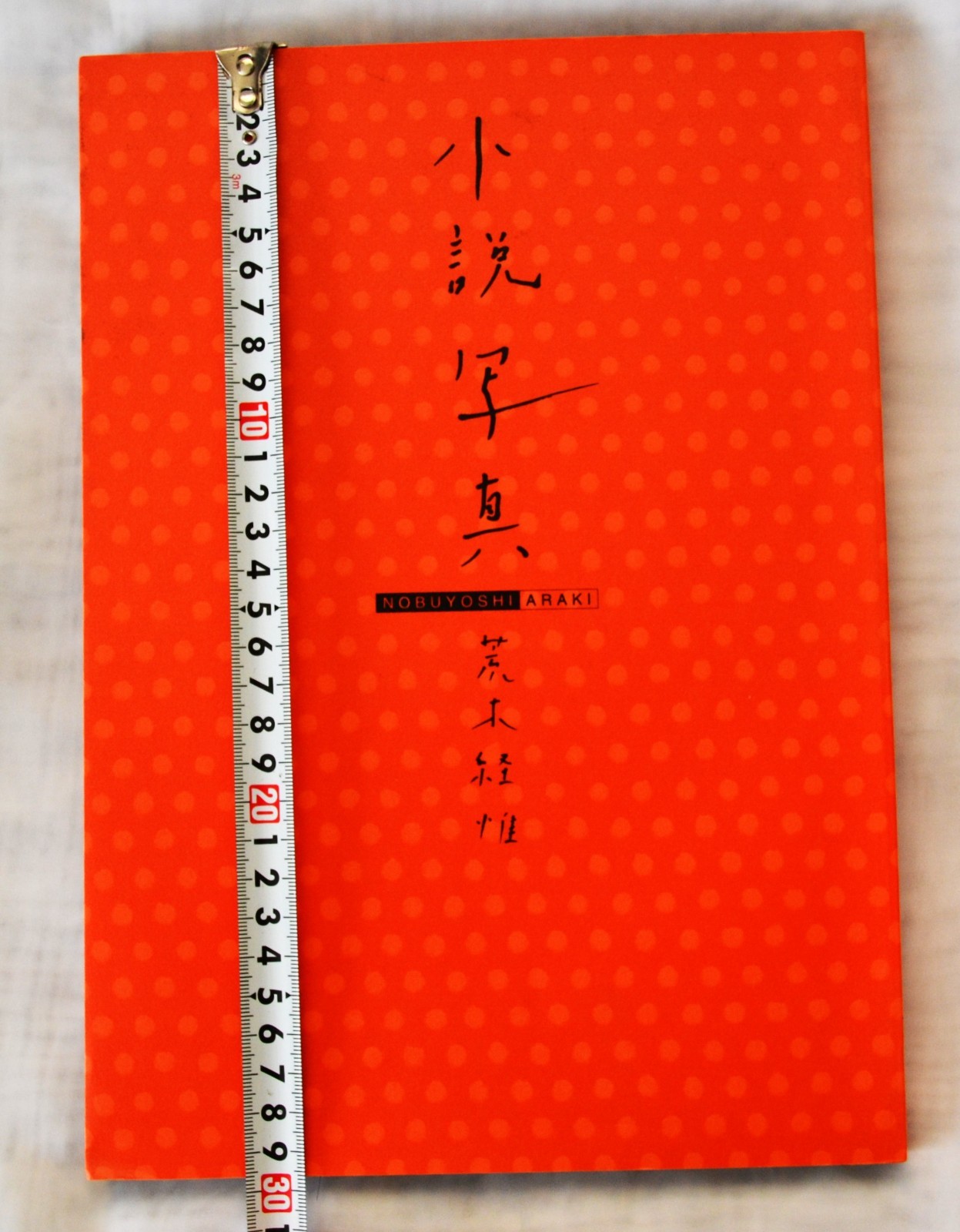 Nobuyoshi Araki Photo Book Novel-themed photos large book 29 x 21 cm 135P Rare