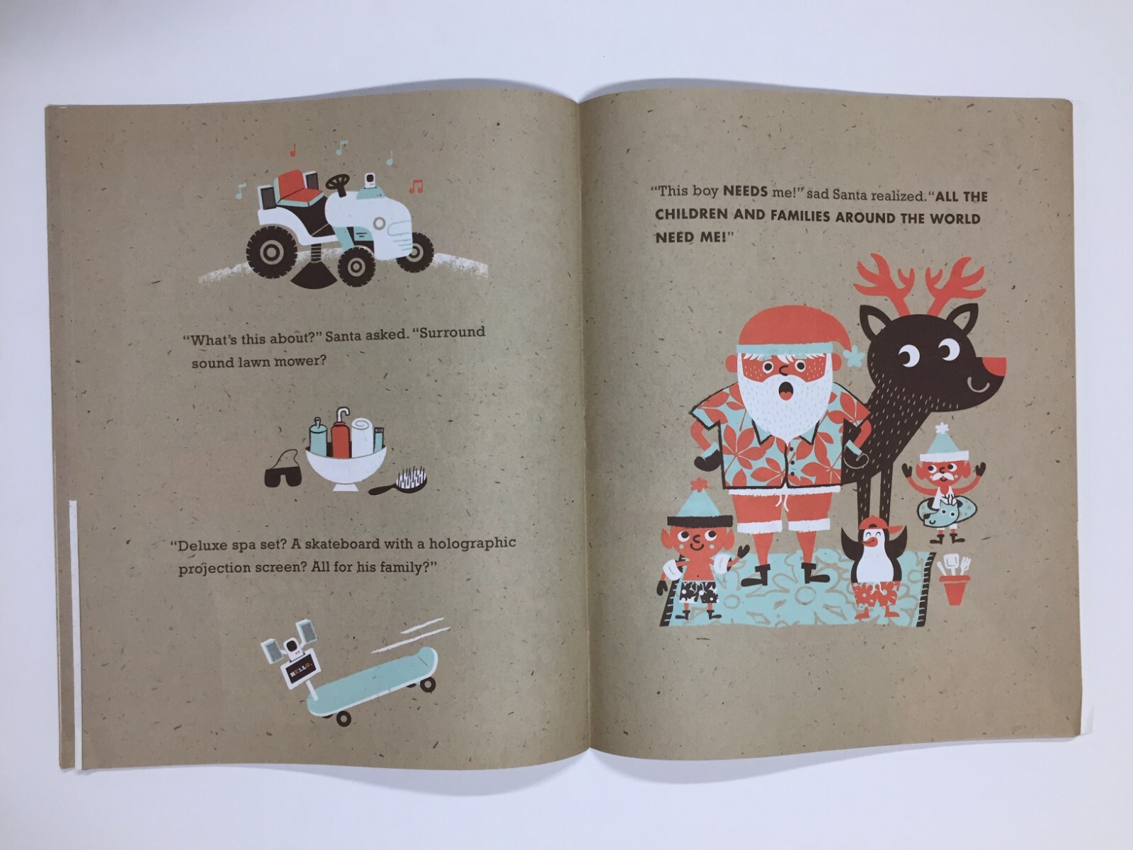 Sad Santa by Tad Carpenter Scholastic Paperback