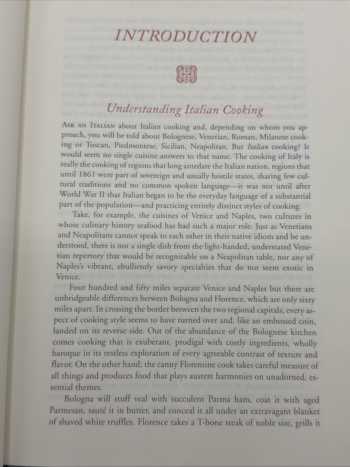 Essentials of Classic Italian Cooking by Marcella Hazan 1993 Cookbook : VeryGood