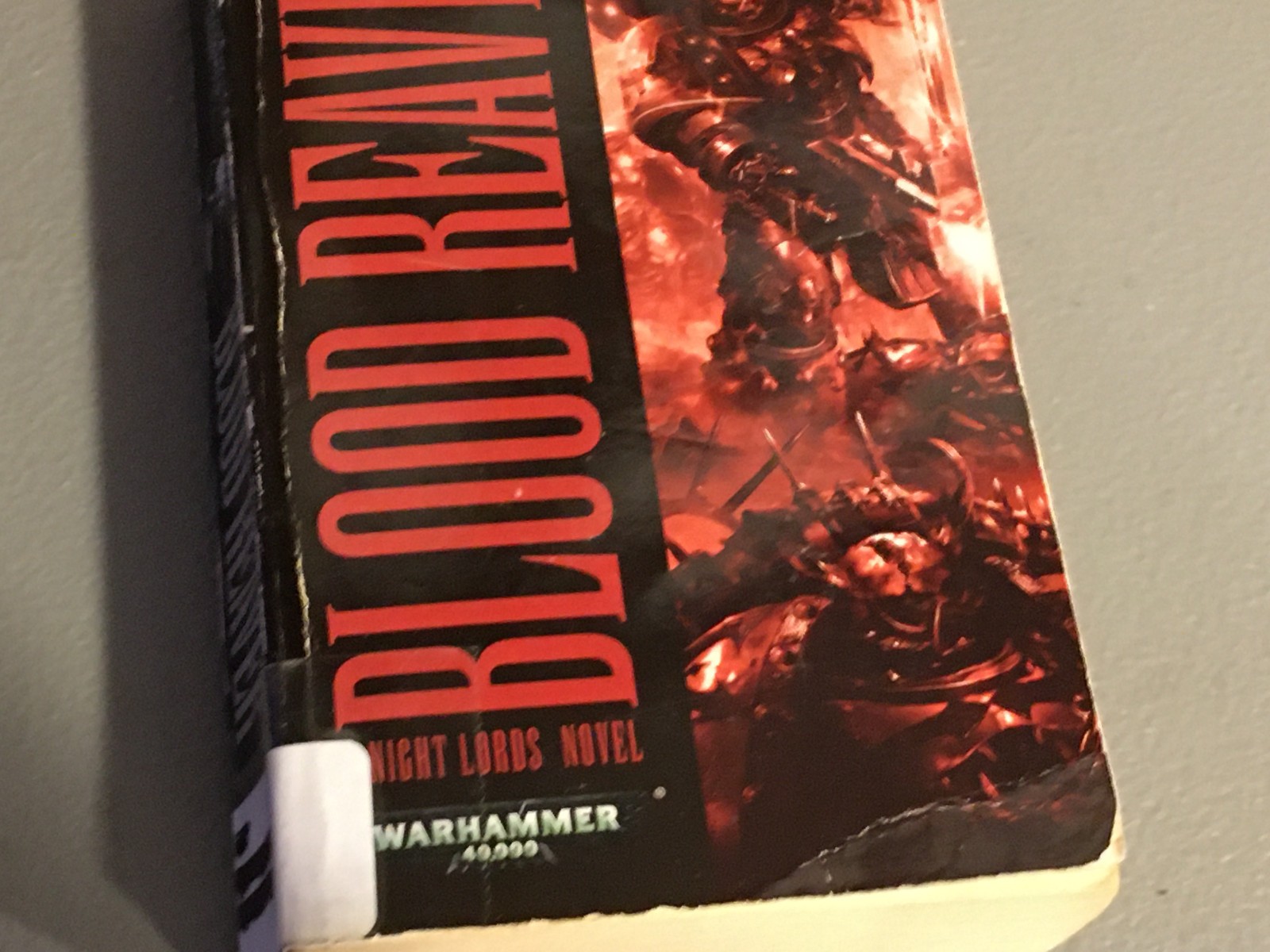 BOOK NOVEL BLOOD REAVER BY AARON DEMBSKI-BOWDEN USED PAPERBACK