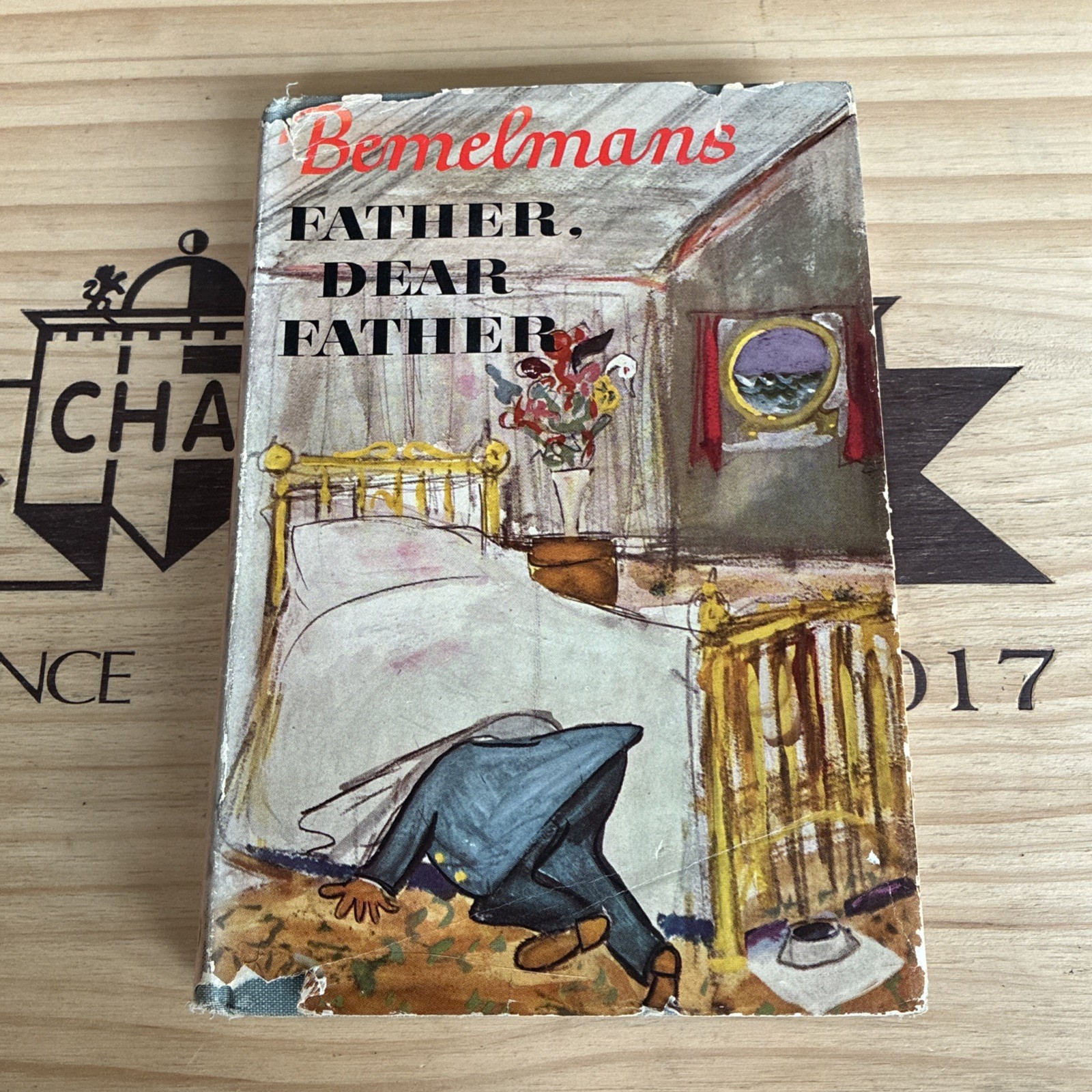 Signed Book Ludwig Bemelmans Father Dear Father Illustrated Vintage Humor Books