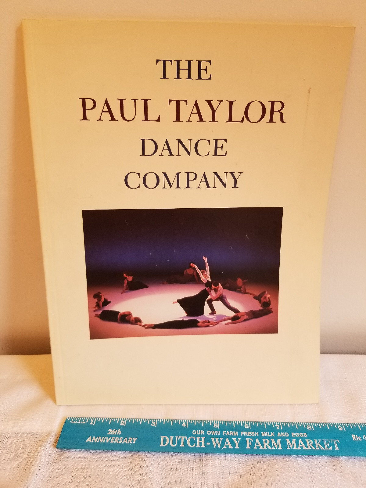 Vintage 1990 Paul Taylor Dance Company Foundation History Annie Liebovitz pics