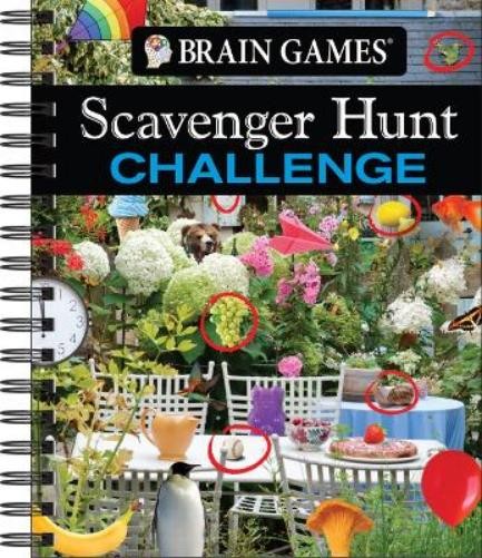 Publications International L Brain Games – Scavenger (Spiral Bound) (UK IMPORT)
