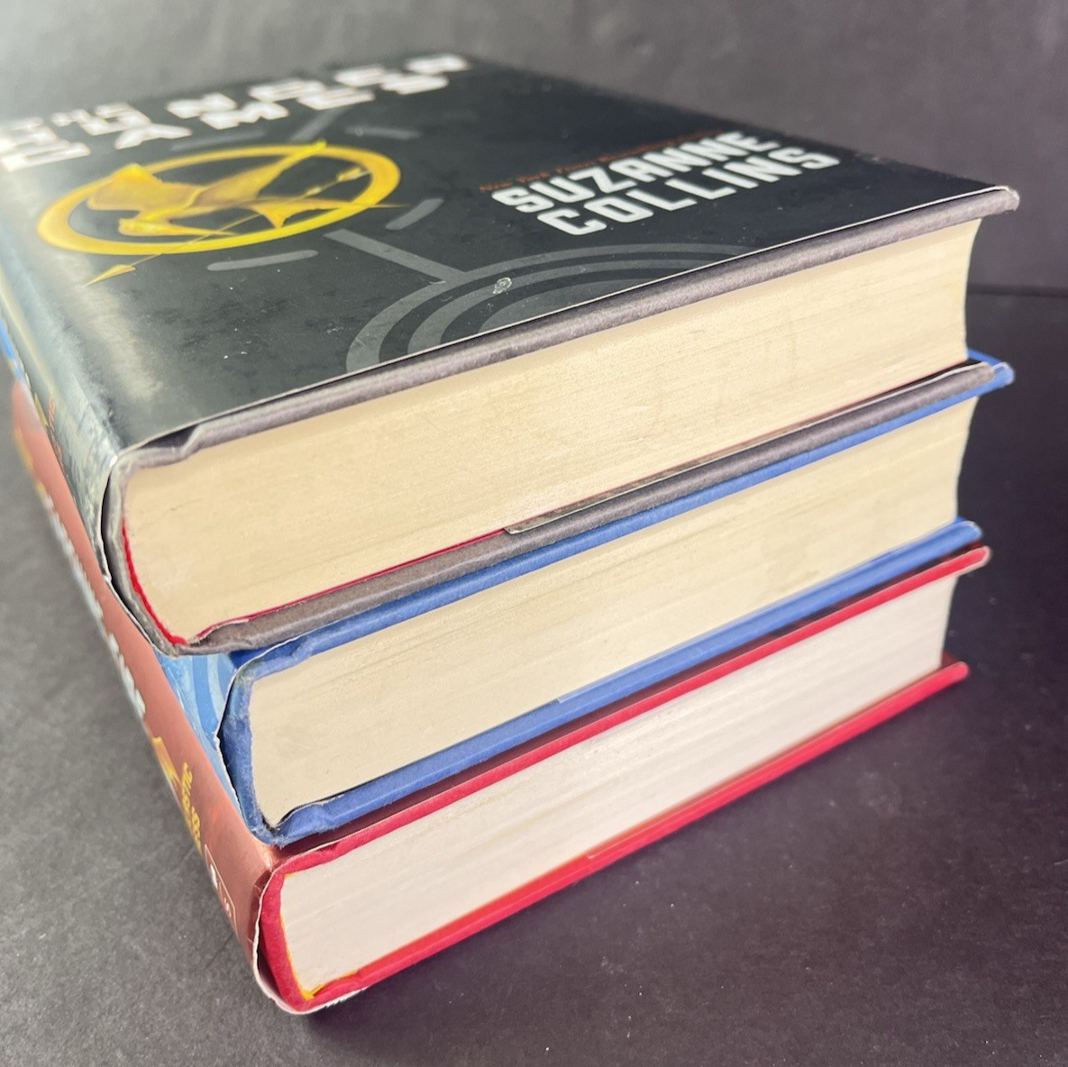 3 HB Books The Hunger Games Catching Fire Mocking Jay All 1st Edition VGC