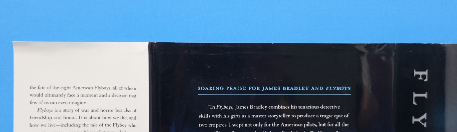 FLYBOYS: A TRUE STORY OF COURAGE BY JAMES BRADLEY, SIGNED