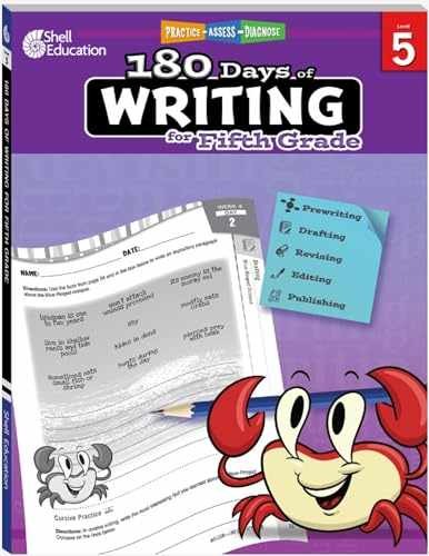 Shell Education 180 Days of – Paperback, by Shell Education – Acceptable w