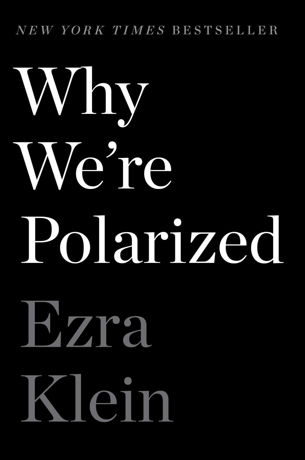 Why We’re Polarized – hardcover Klein, Ezra