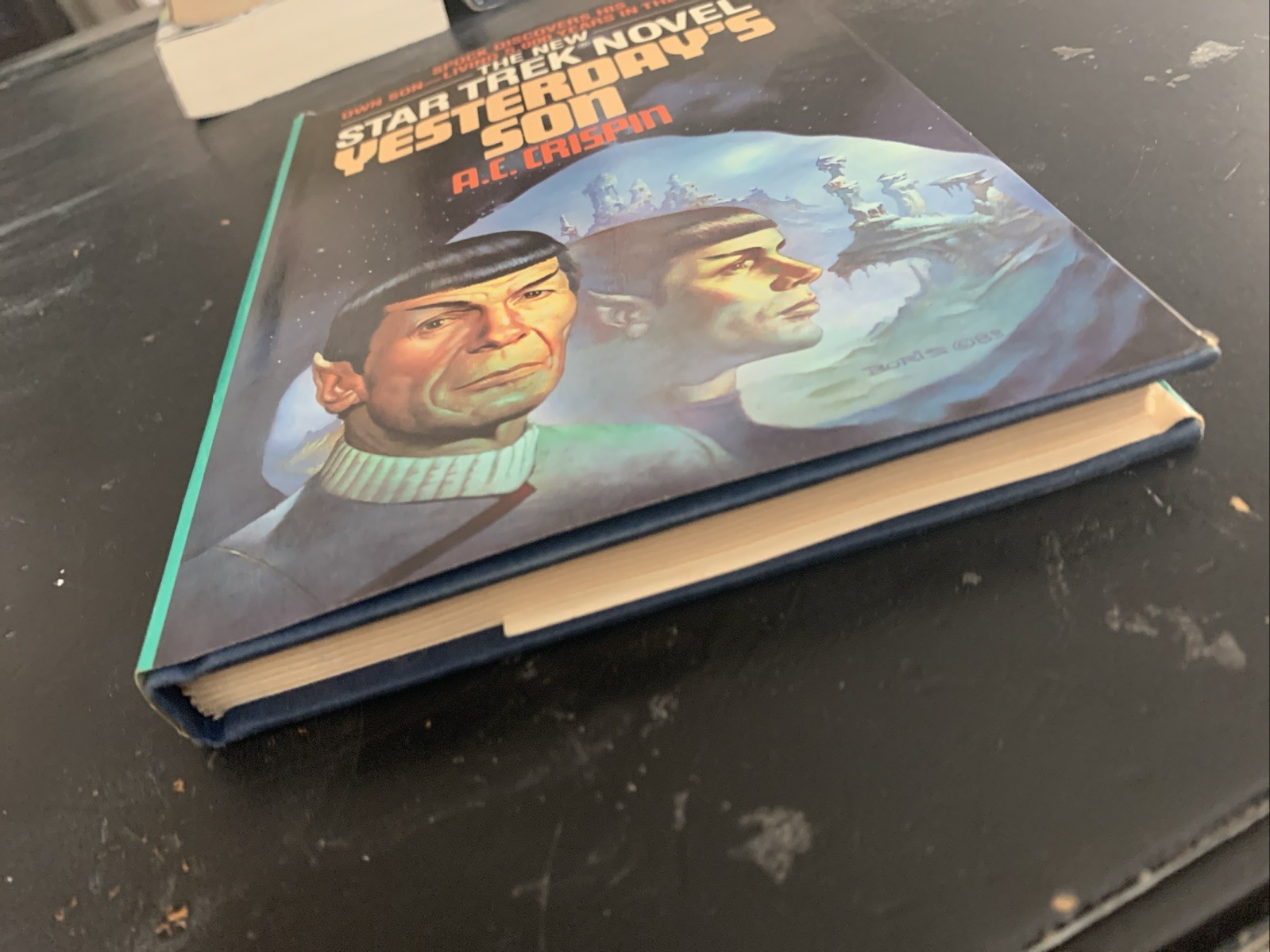 Star Trek Yesterday’s Son by A. C. Crispin 1983 Hardcover Book Club Edition