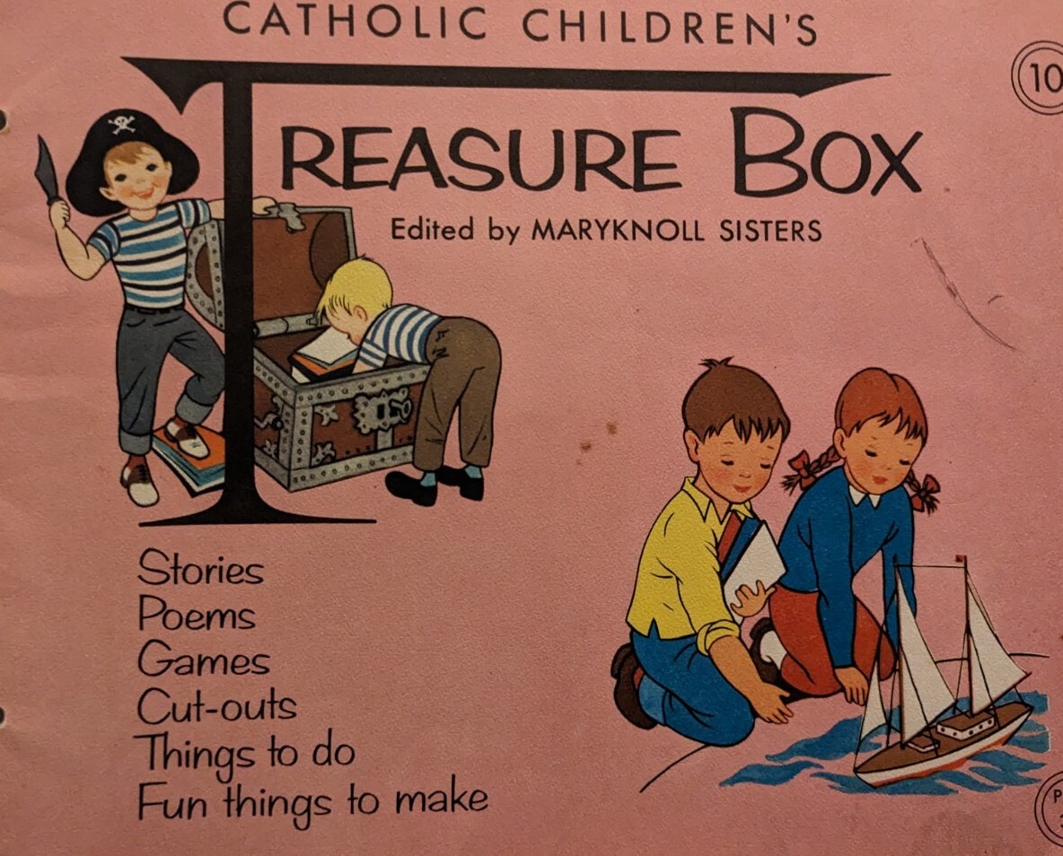 Vintage Catholic Children’s Treasure Box No. 10 1958 More About Mary Ann