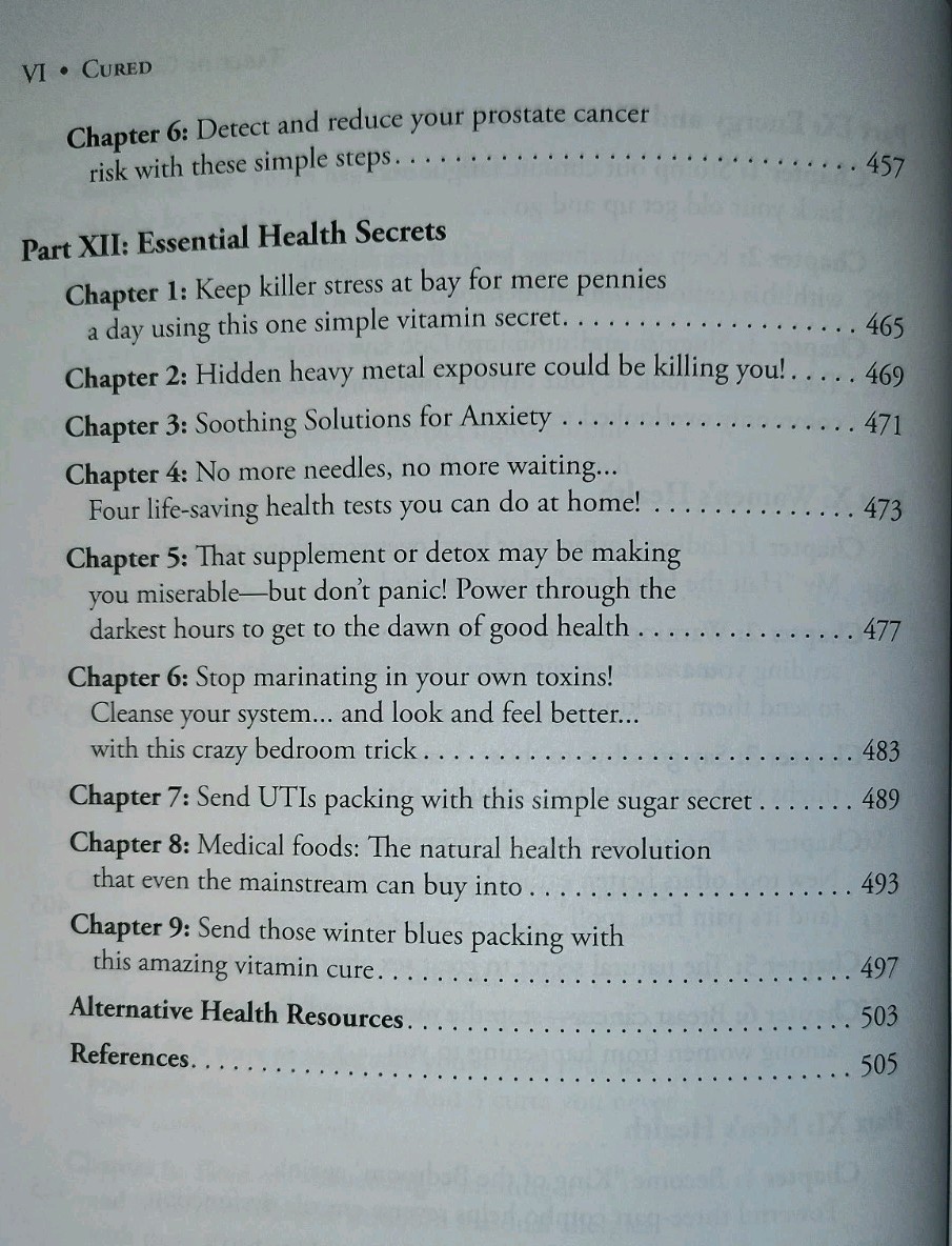CURED: 81 Natural Cures Nutrition & Healing (2017, Pb) * FREE SHIPPING *
