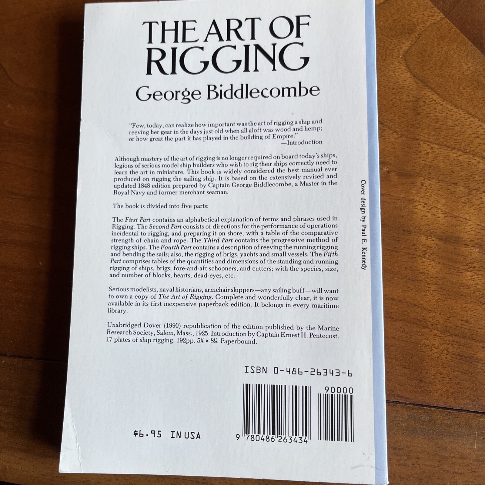 Dover Maritime Ser.: Art of Rigging by George Biddlecombe (1990, Trade…