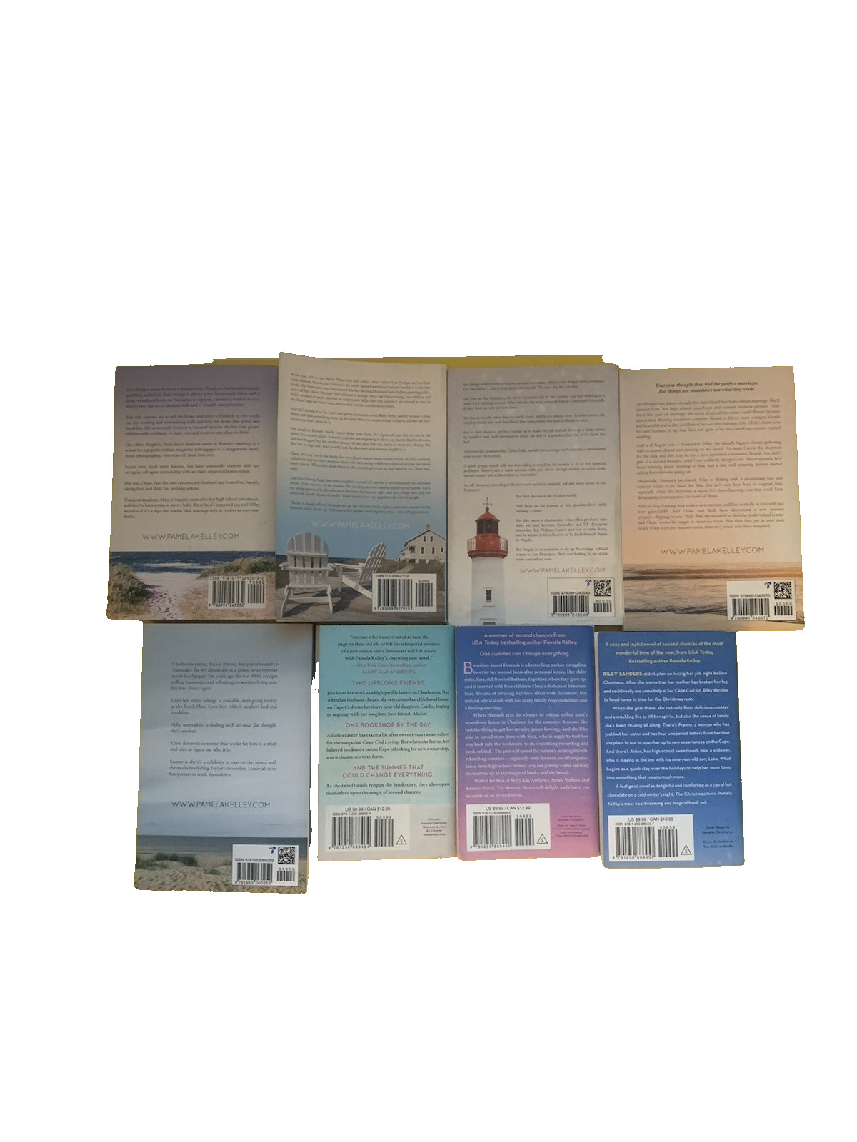 Pamela Kelley, The Nantucket Inn, Beach Plum Cove Books 1,2,3,4 &7 + 3 Novels.