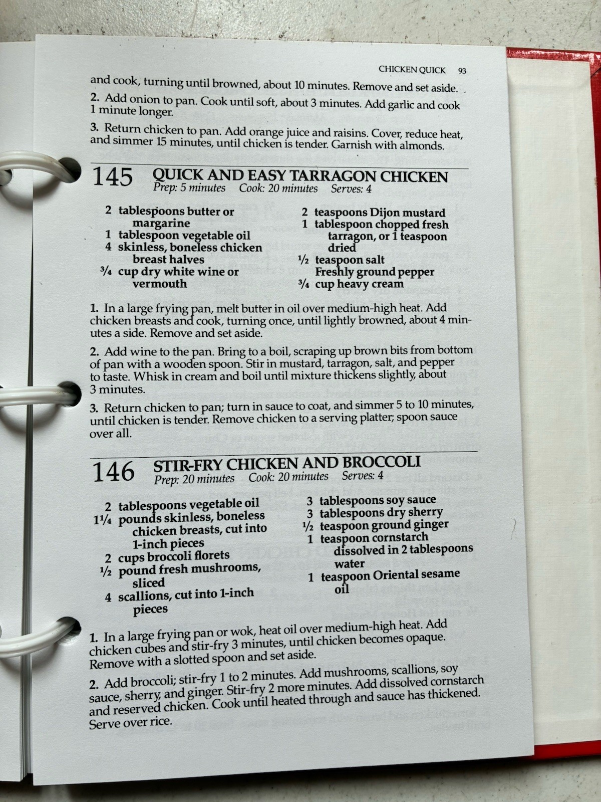 365 Ways to cook Chicken Cheryl Sedaker 234 pages Hardcover lies flat