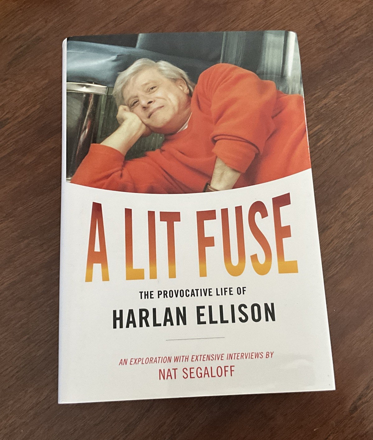 A Lit Fuse The Provocative Life of Harlan Ellison Biography HARDCOVER DJ 1st Ed