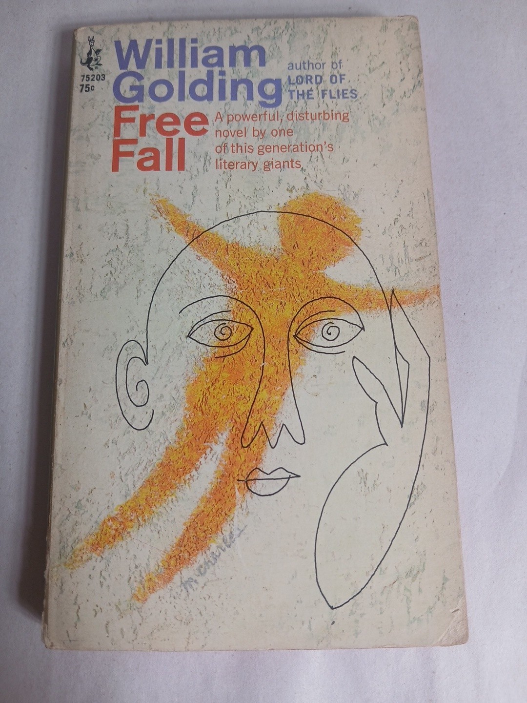 Free Fall By William Golding (pocket Books 1967) 2nd Printing Pb