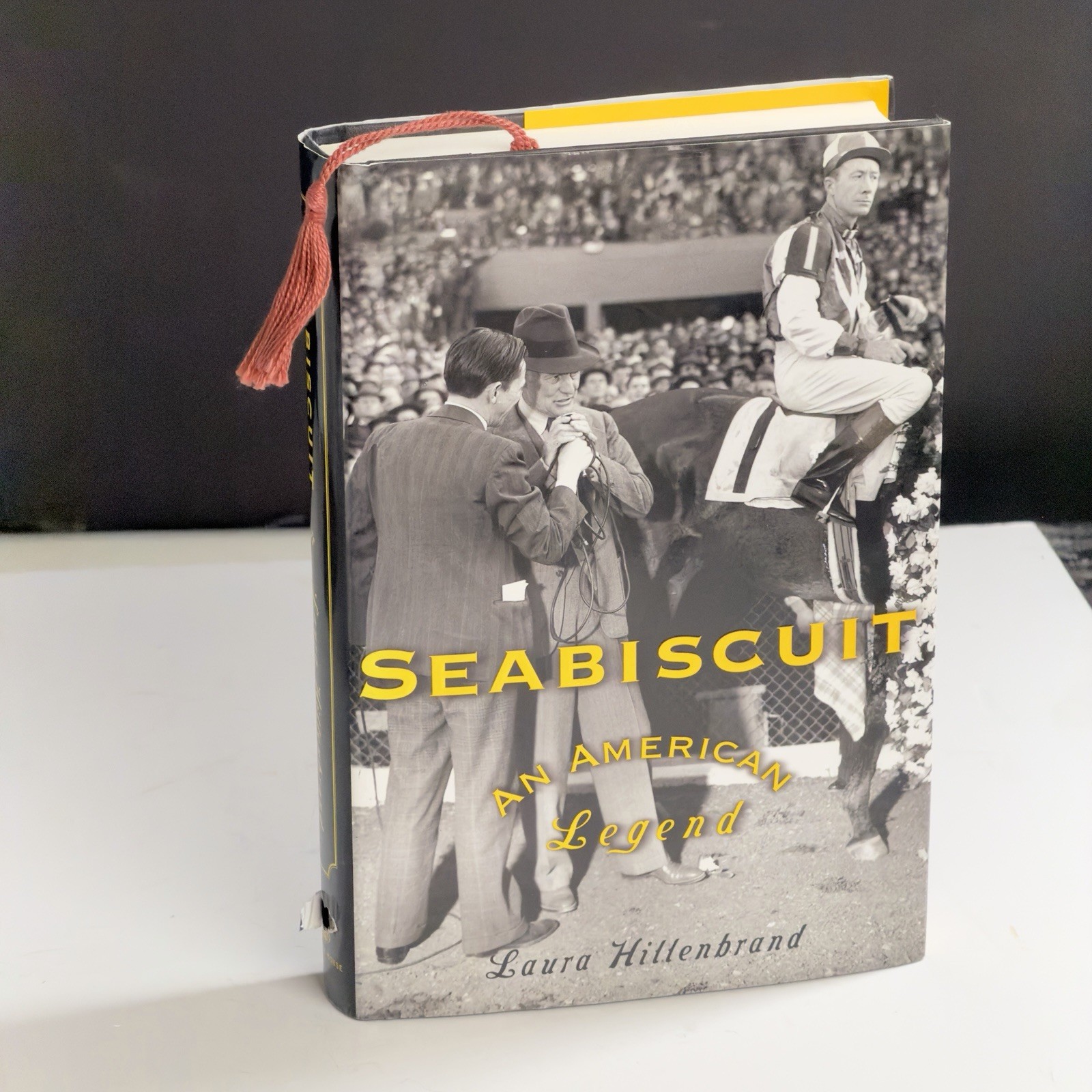 SIGNED Seabiscuit Laura Hillenbrand Inscribed 2 Unbroken WWII Source John Weller