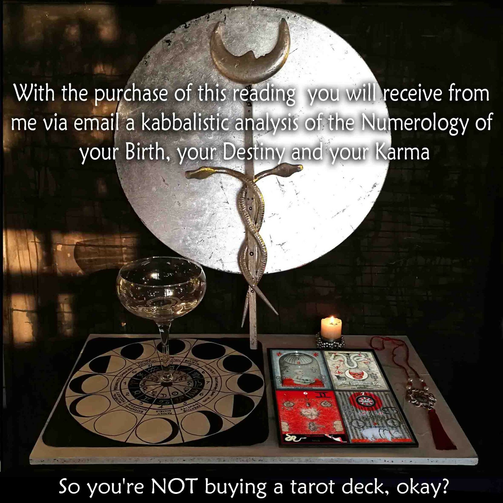 Ask Me Now a Consultation with Eyes Art Tarot Card Deck Cartomancy Tell Fortune