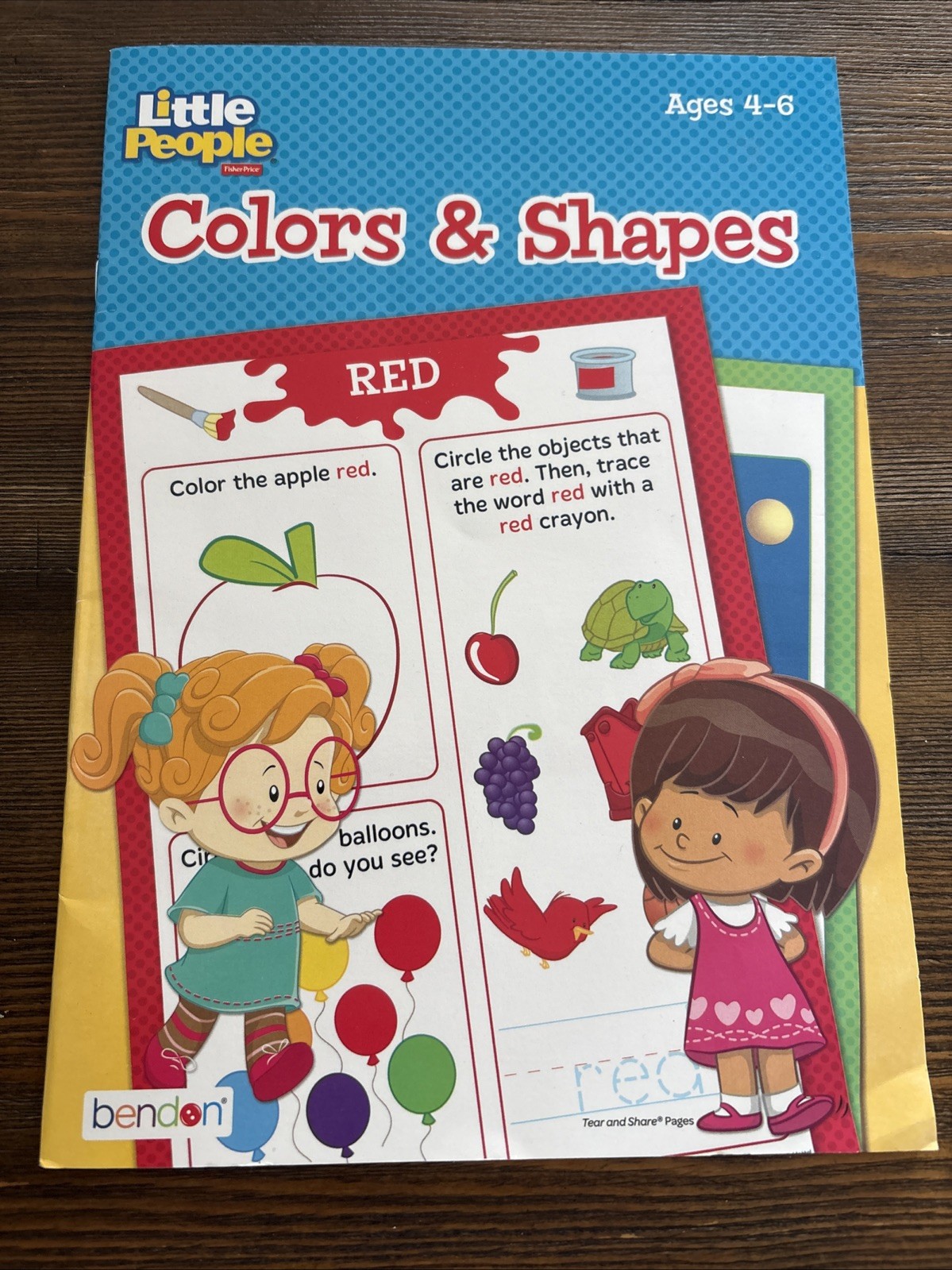 Little People Colors & Shapes Ages 4-6