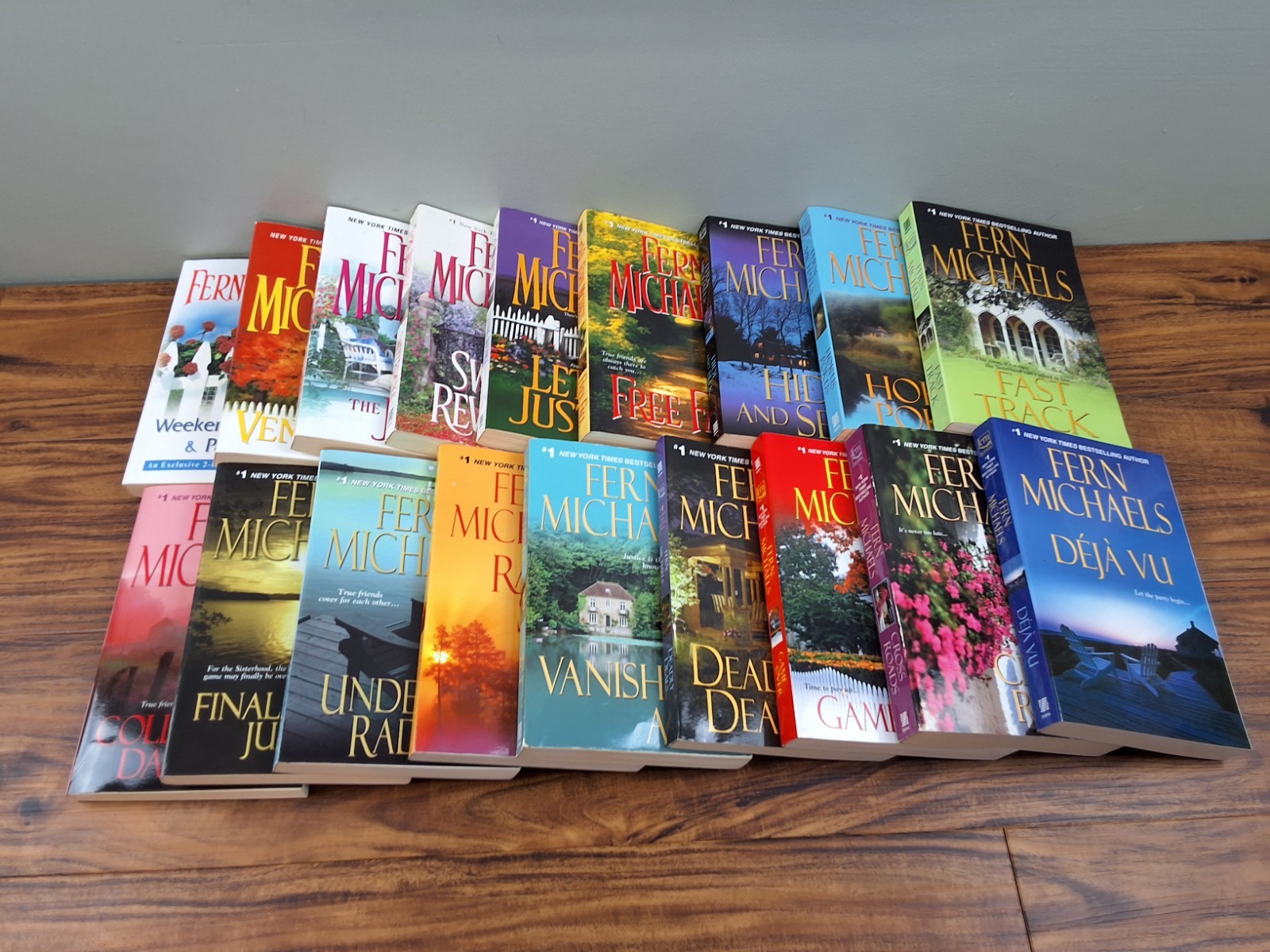 Books 1-19 (Double Book 1st & 2nd Bookclub) Fern Michaels Sisterhood Series