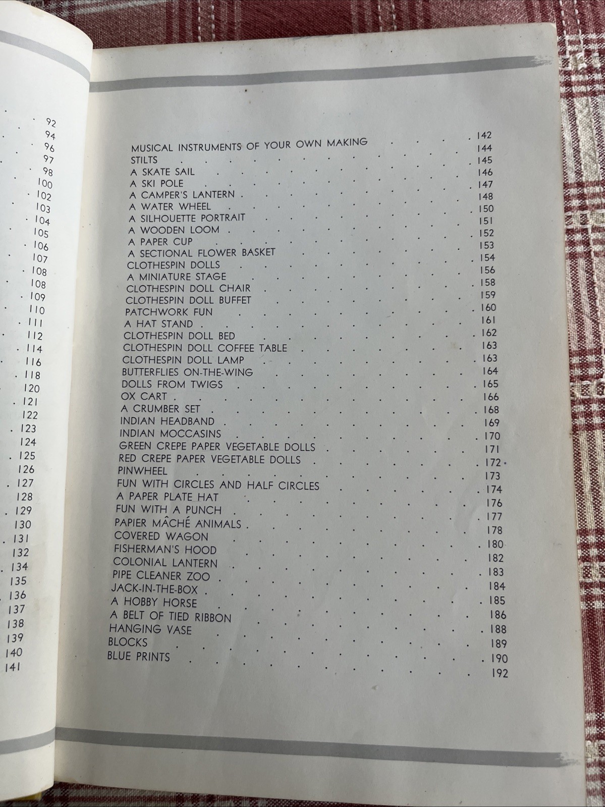 Vintage 1960 Things to Make and Do Child Horizons Hardcover Book