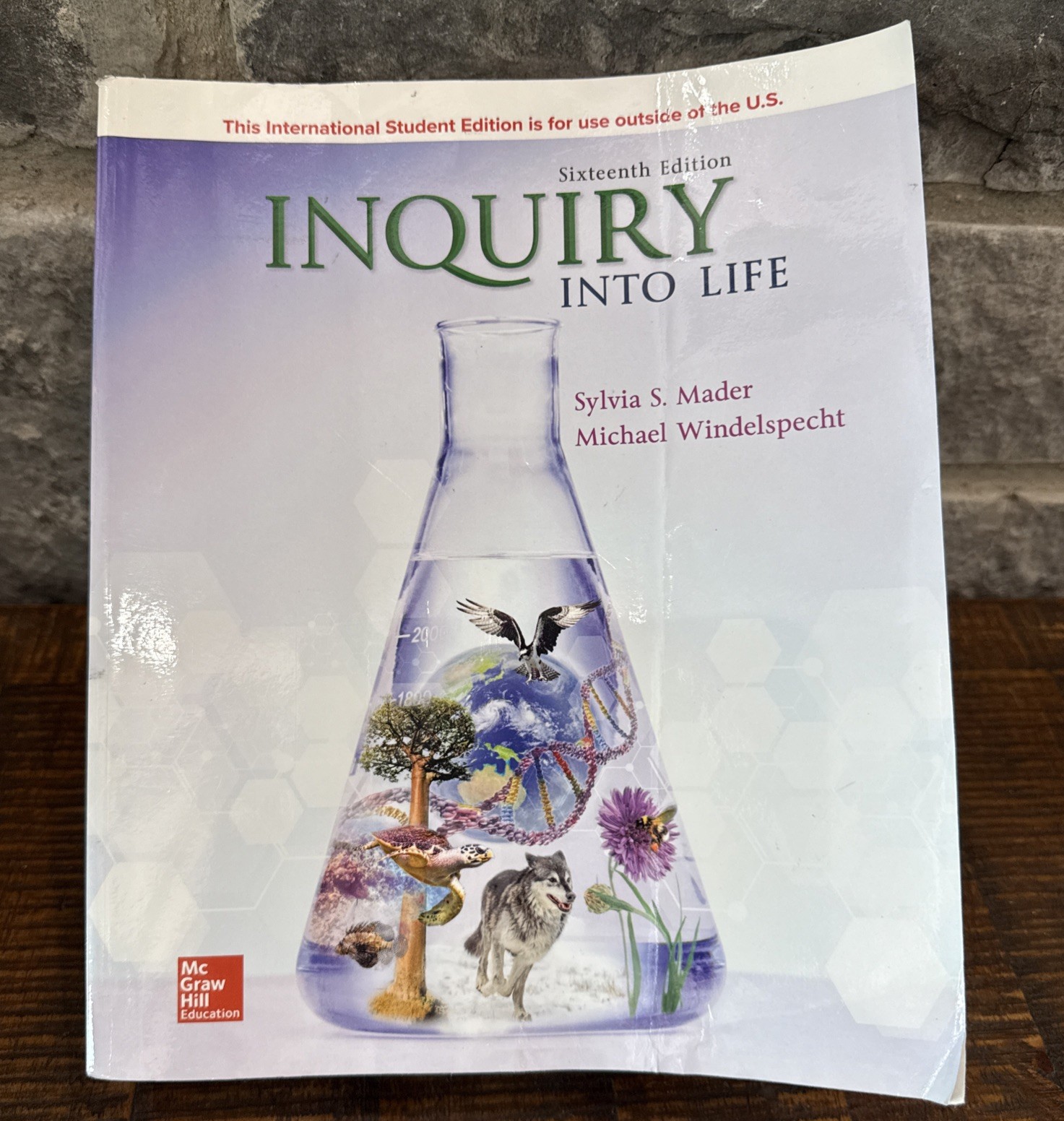 Inquiry Into Life 16th Edition International Student Paperback Sylvia Mader
