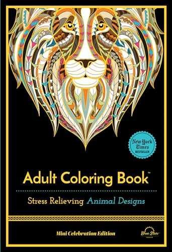 Stress Relieving Animal Designs: – Paperback, by Blue Star Press – Very Good h