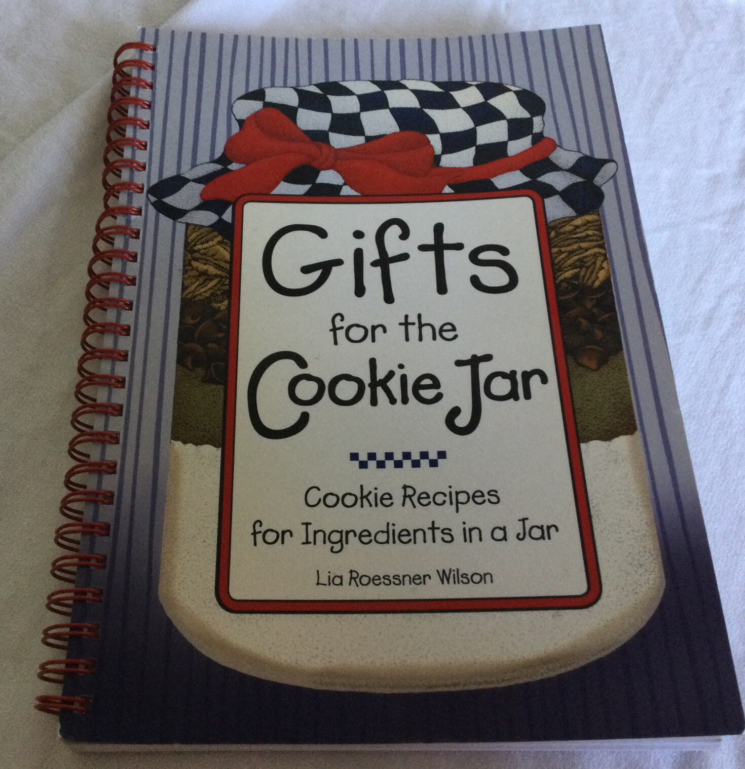 2 Spiral-bound Books: Gifts From a Jar Cookies Muffins Gifts for the Cookie Jar