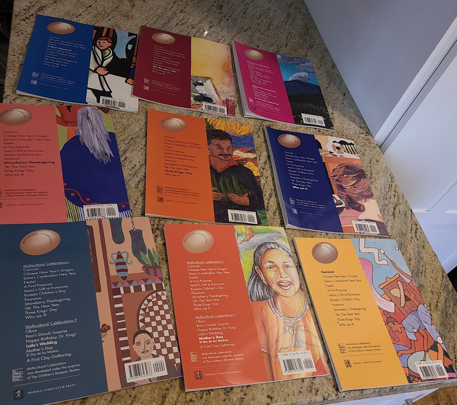 Multicultural Themed Childrens Book Lot of 15 Modern curriculum press Homeschool