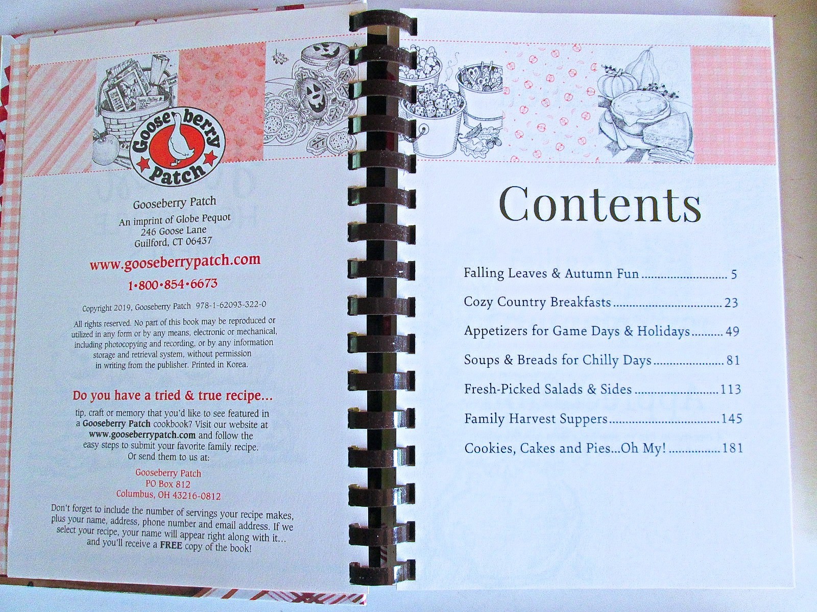 Lot 3 Gooseberry Patch Cookbooks: Harvest Homestyle, Blue Plate, Favorite Bacon