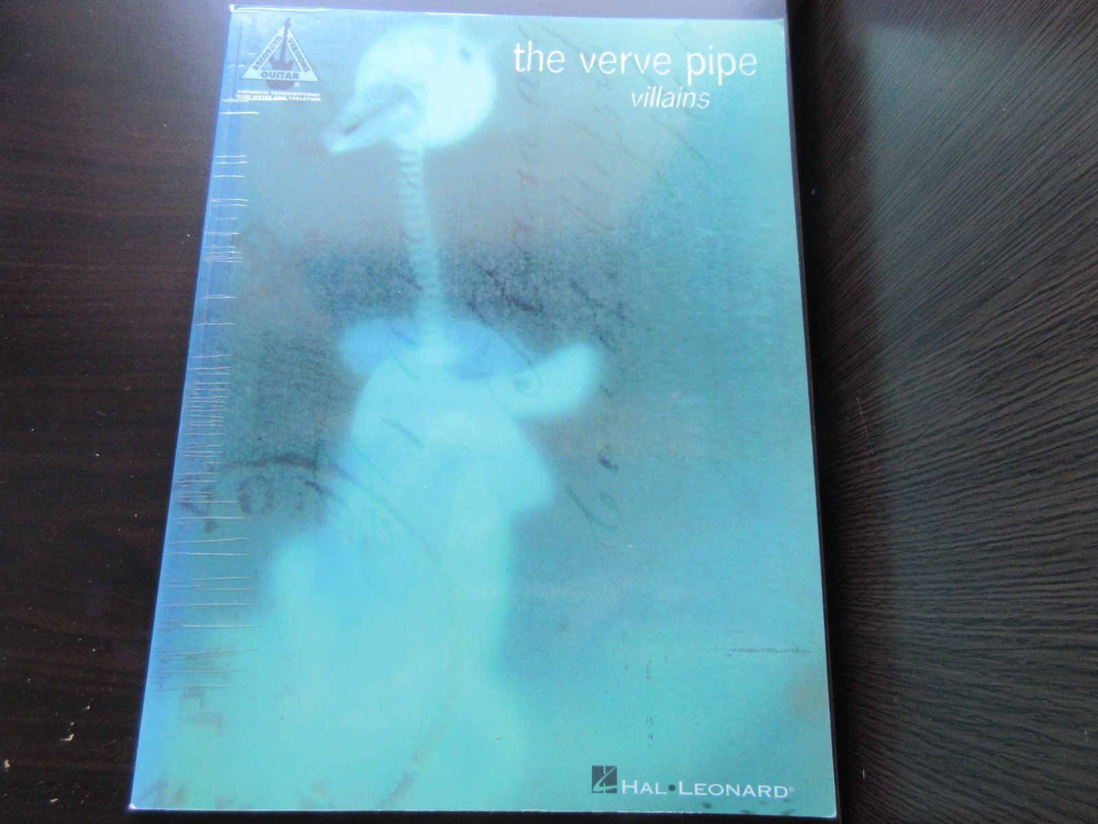 The Verve Pipe Villains US Score Song Book Guitar TAB Photograph The Freshmen