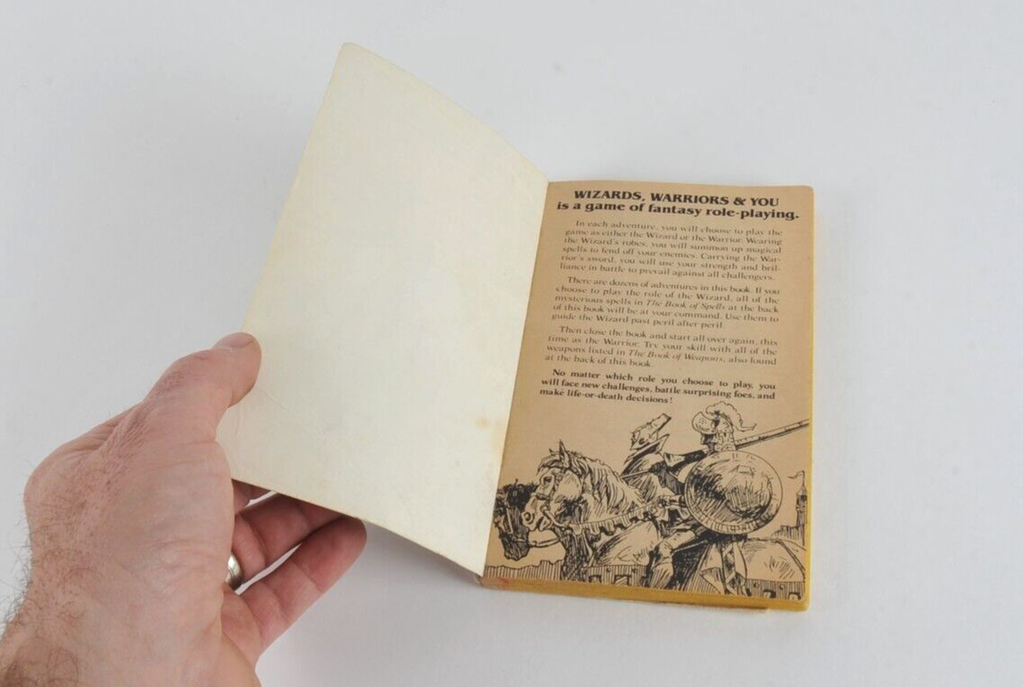 Wizards Warriors & You Book #17 Conquest Of The Barbarians First Printing 1986
