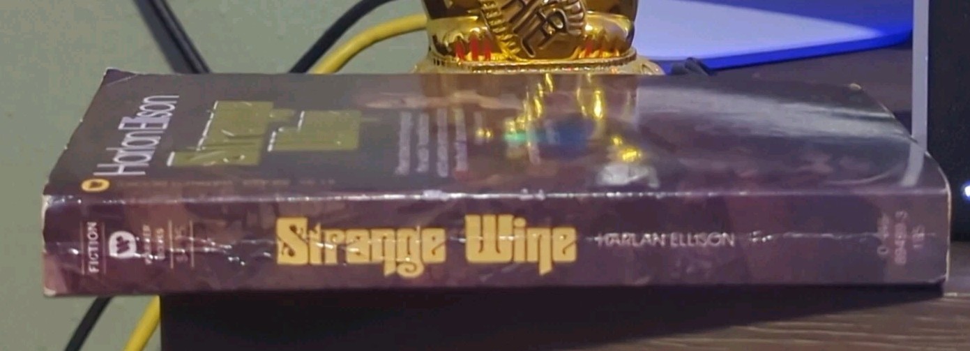 Strange Wine by Harlan Ellison. 1979 Warner 2nd print. Dark Fantasy collection.