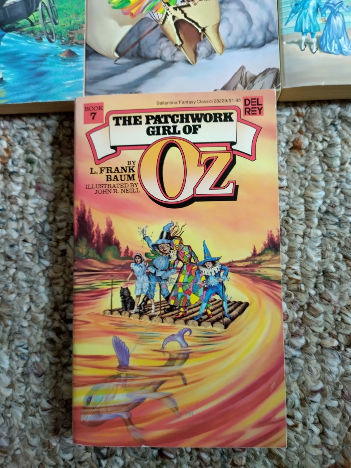 L. Frank Baum – Wizard of Oz – Set Series Lot (#1 -#7) Paperback Del Rey Books