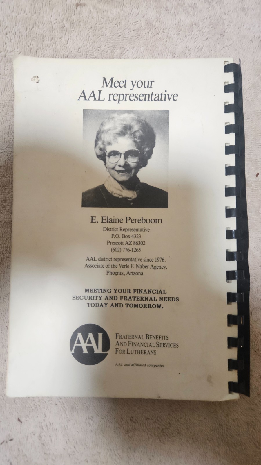 ‡ 🧑‍🍳 Cherished Recipes by Trinity Lutheran Church (Prescott Valley, AZ) • VTG