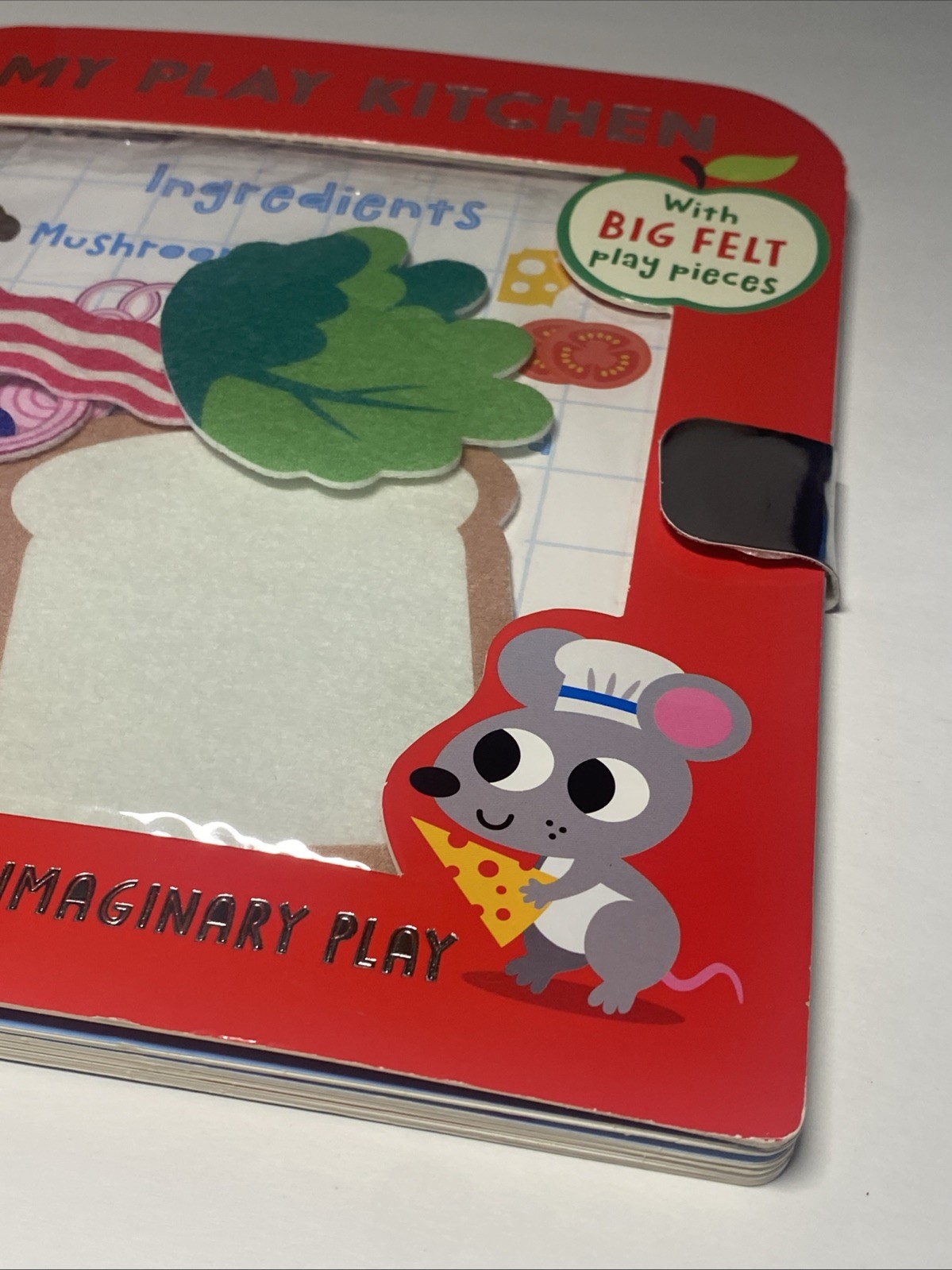 My Play Kitchen Christie Hainsby Felt Book Big Play Pieces Make Believe Ideas