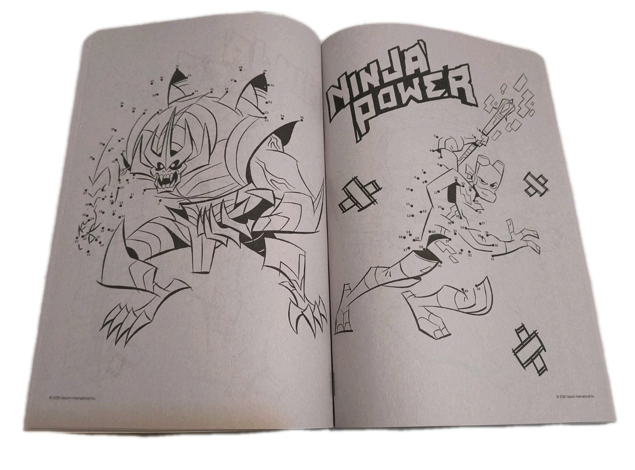 Rise of the Teenage Mutant Ninja Turtles Team Players Dot to Dot Coloring Book