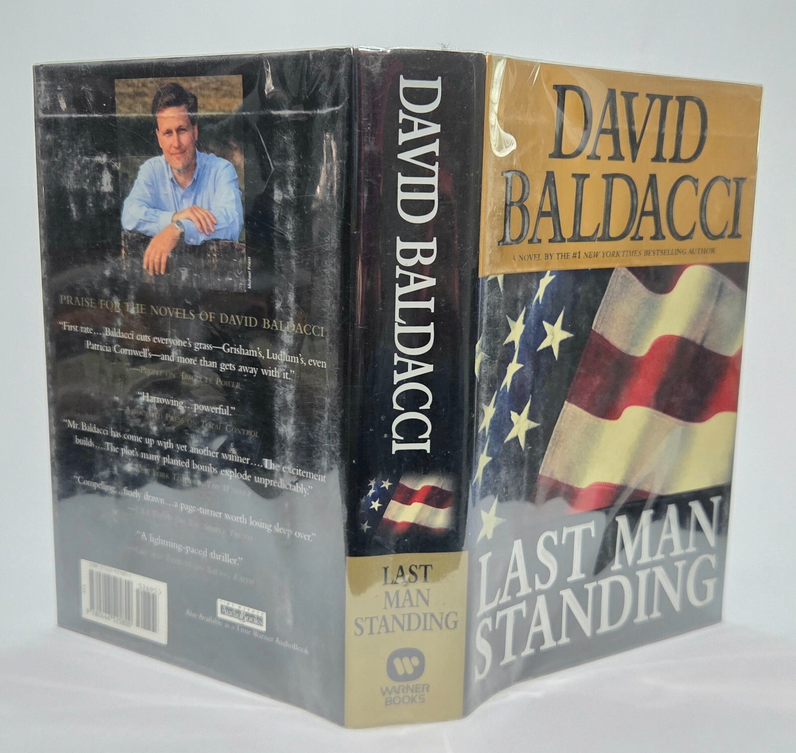 Last Man Standing David Baldacci 2001 SIGNED First Edition First Print HC$DJ