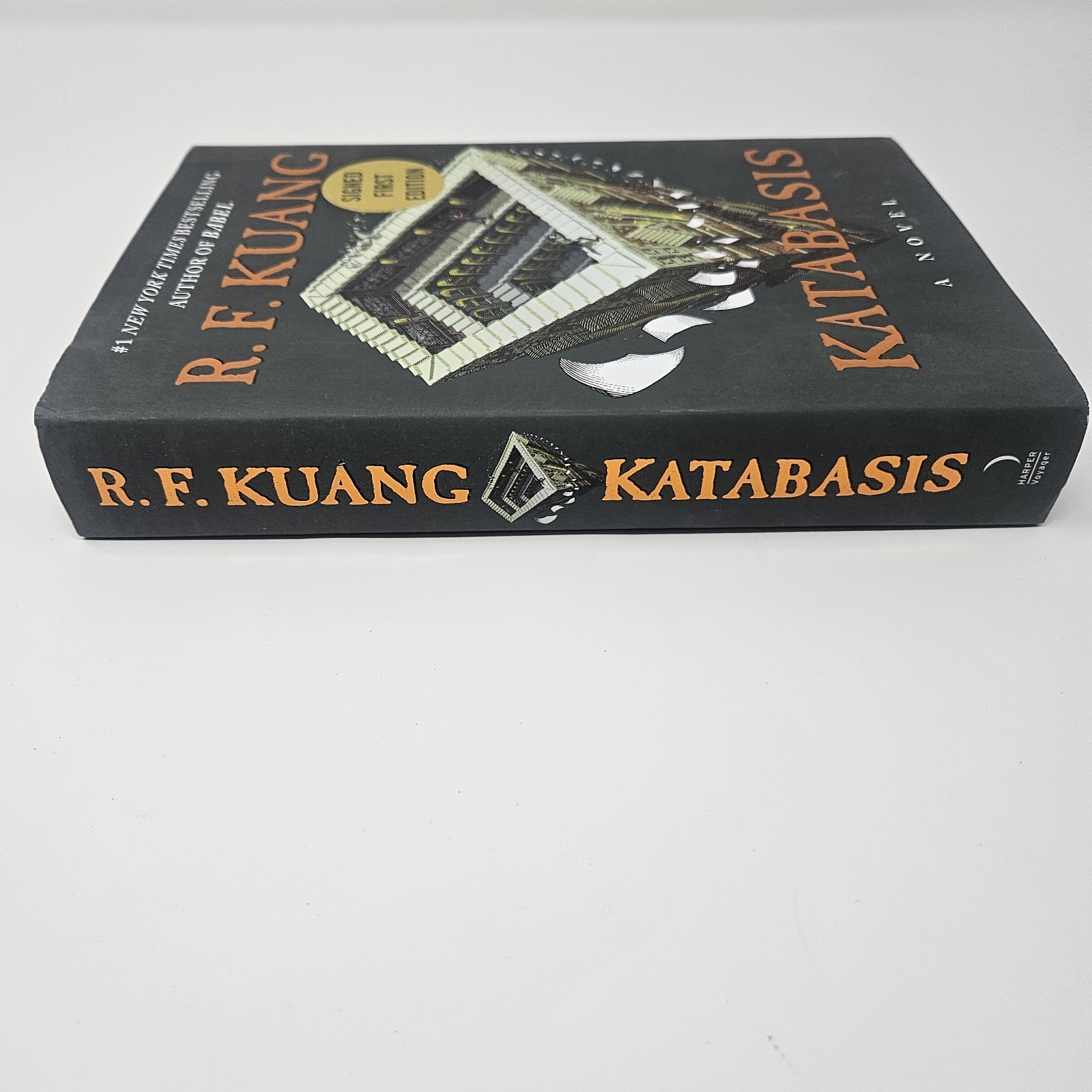 SIGNED! Katabasis R F Kuang First Edition Hardcover Book Exclusive Sprayed Edges