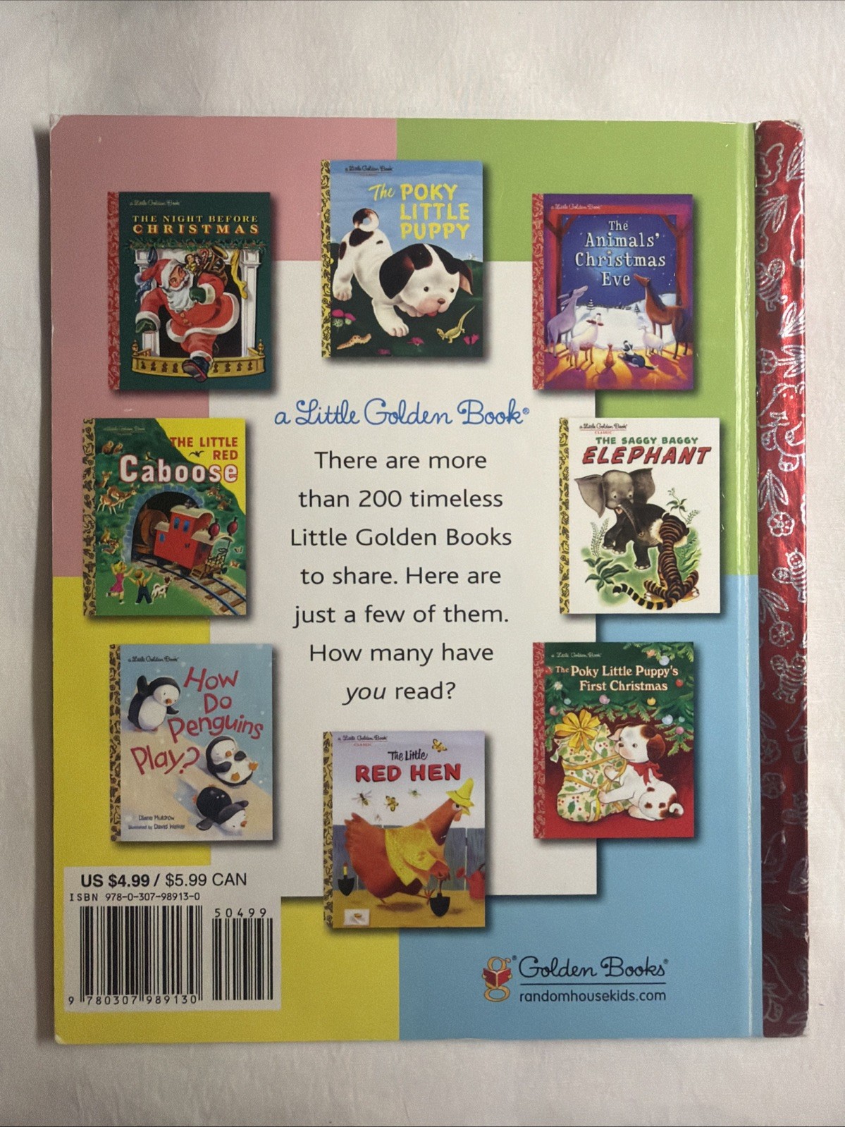 Vintage A Little Golden Classic Book The Christmas Story 2000 #465