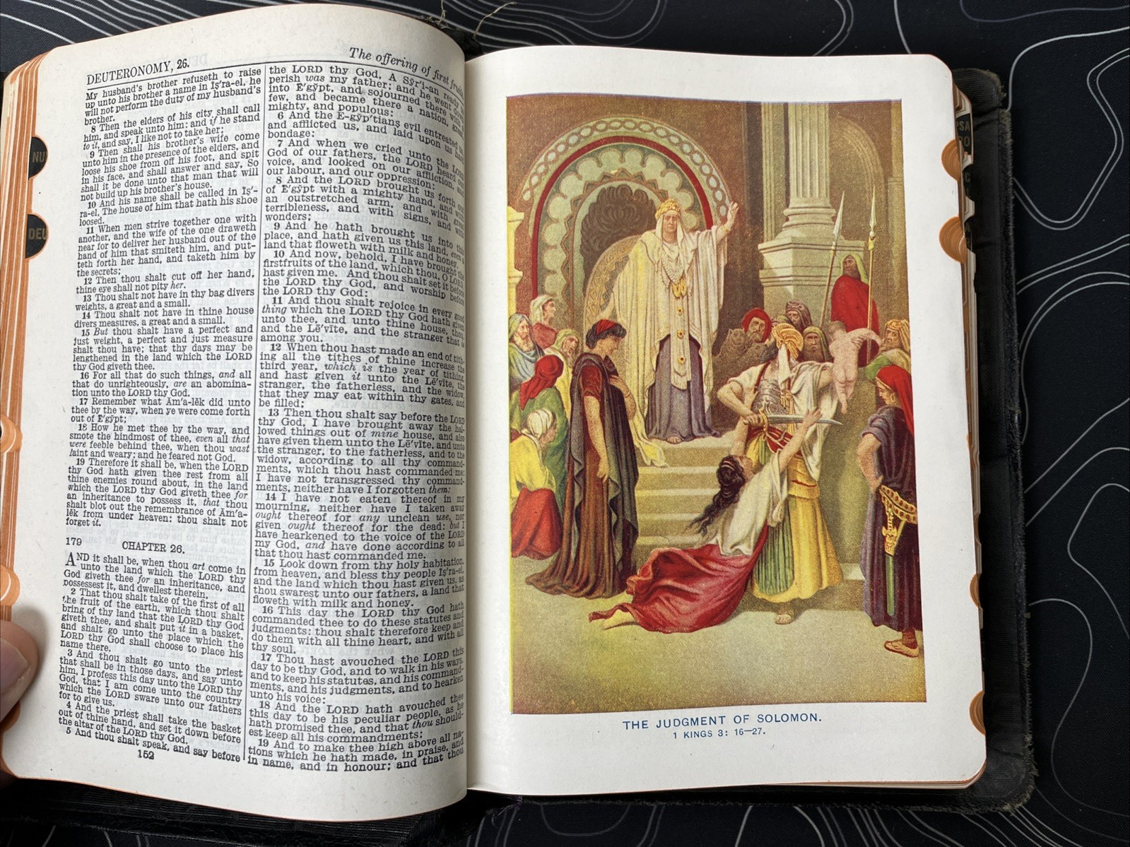 Vintage National Bible Press Holy Bible Sunday School Scholars Edition KJV