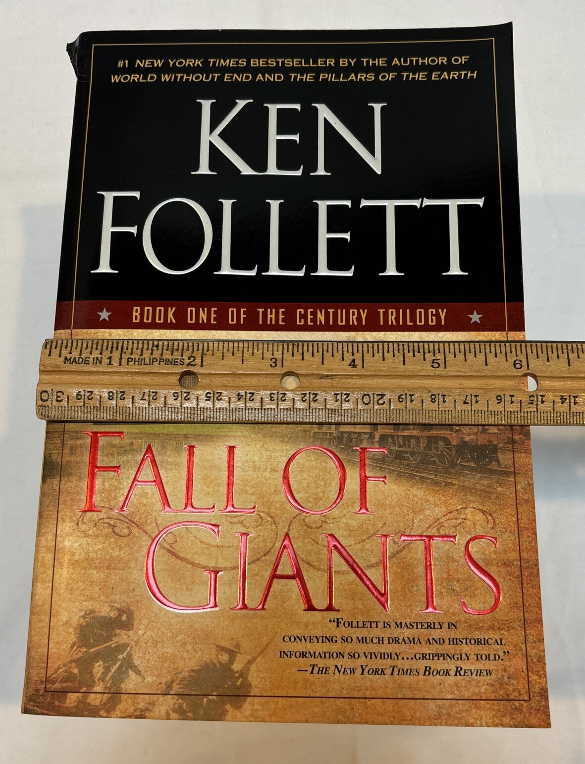 Ken Follett CENTURY TRILOGY Complete Series Lot of 3 (#1-3) Paperback