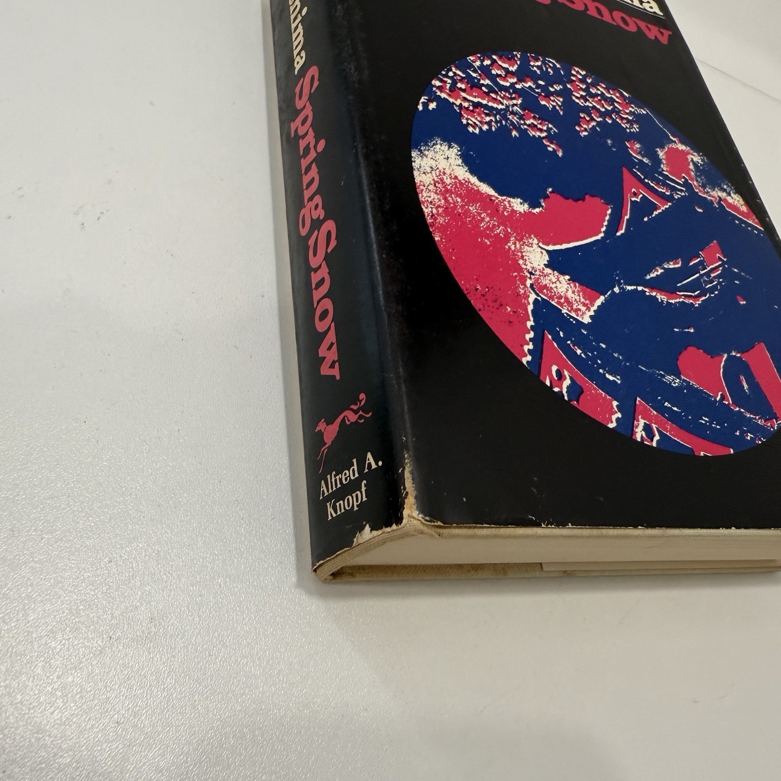 Spring Snow by Yukio Mishima HCDJ 1st Edition 2nd Print Borzoi Books