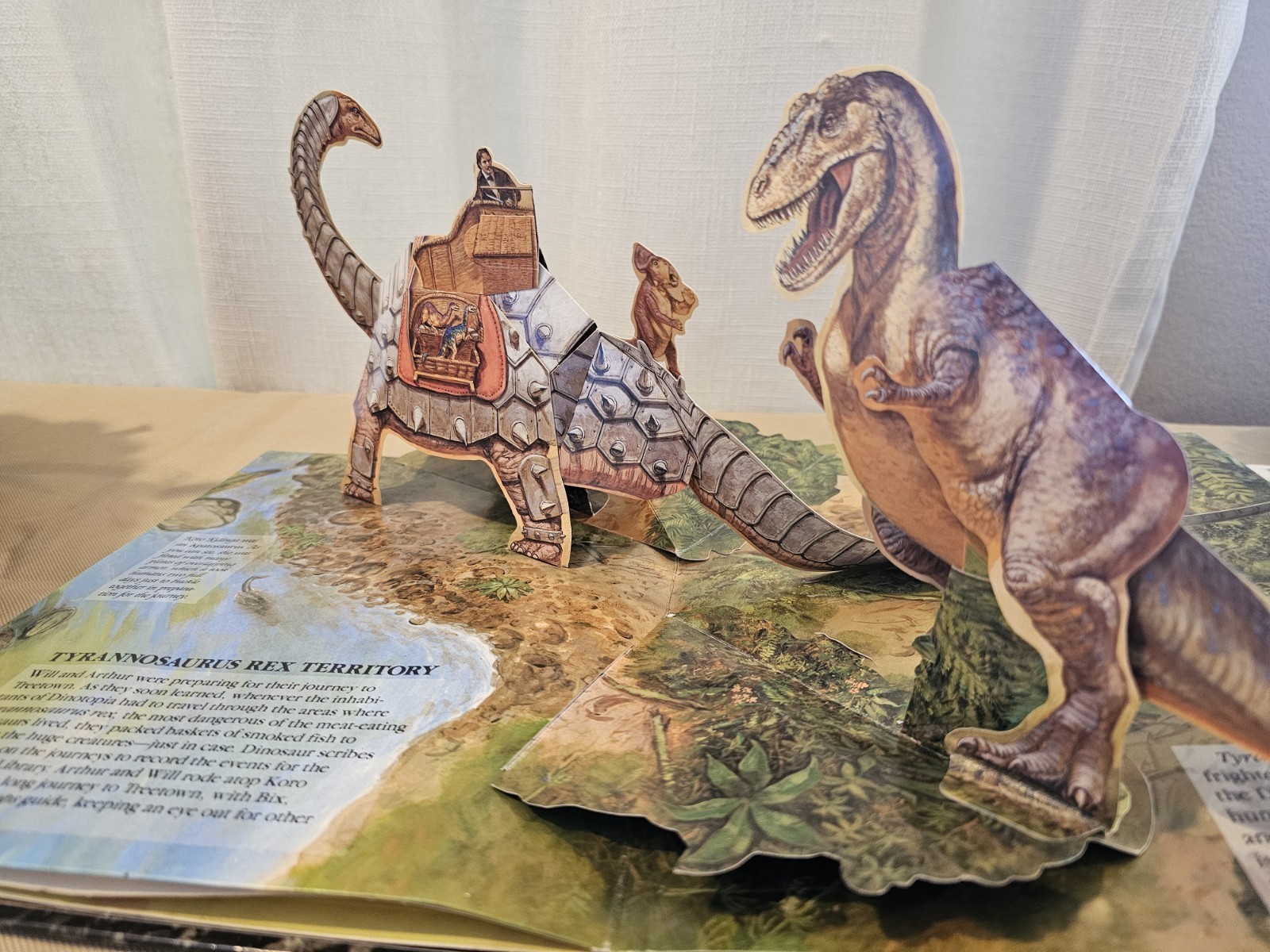 Vintage James Gurney’s Dinotopia Pop-Up Book