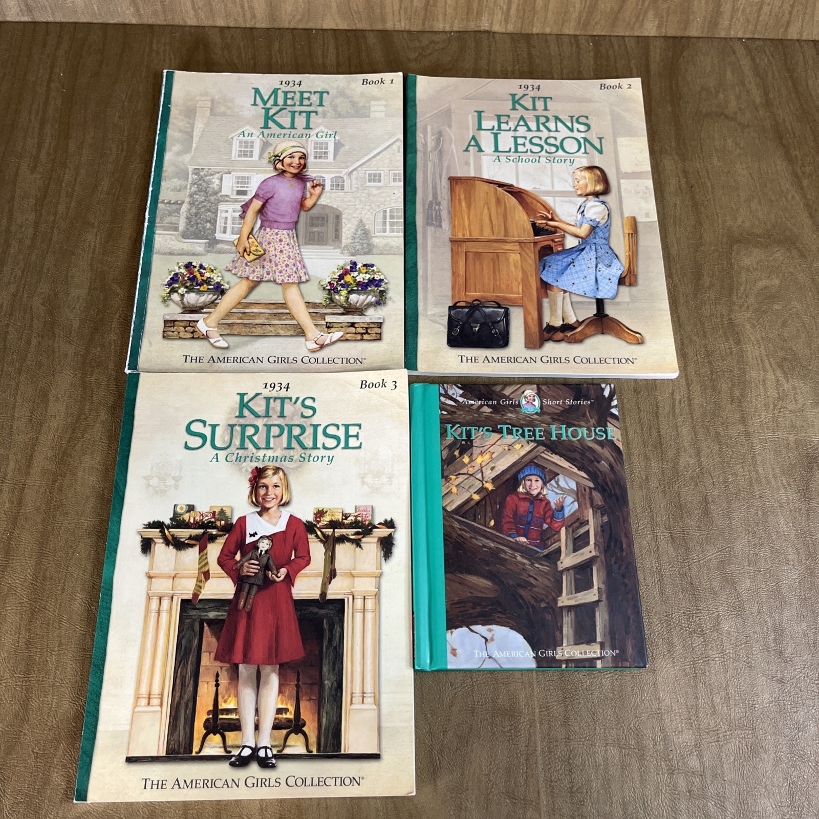 American Girl KIT Series Lot Of 4 Books By Valerie Tripp PB & HC