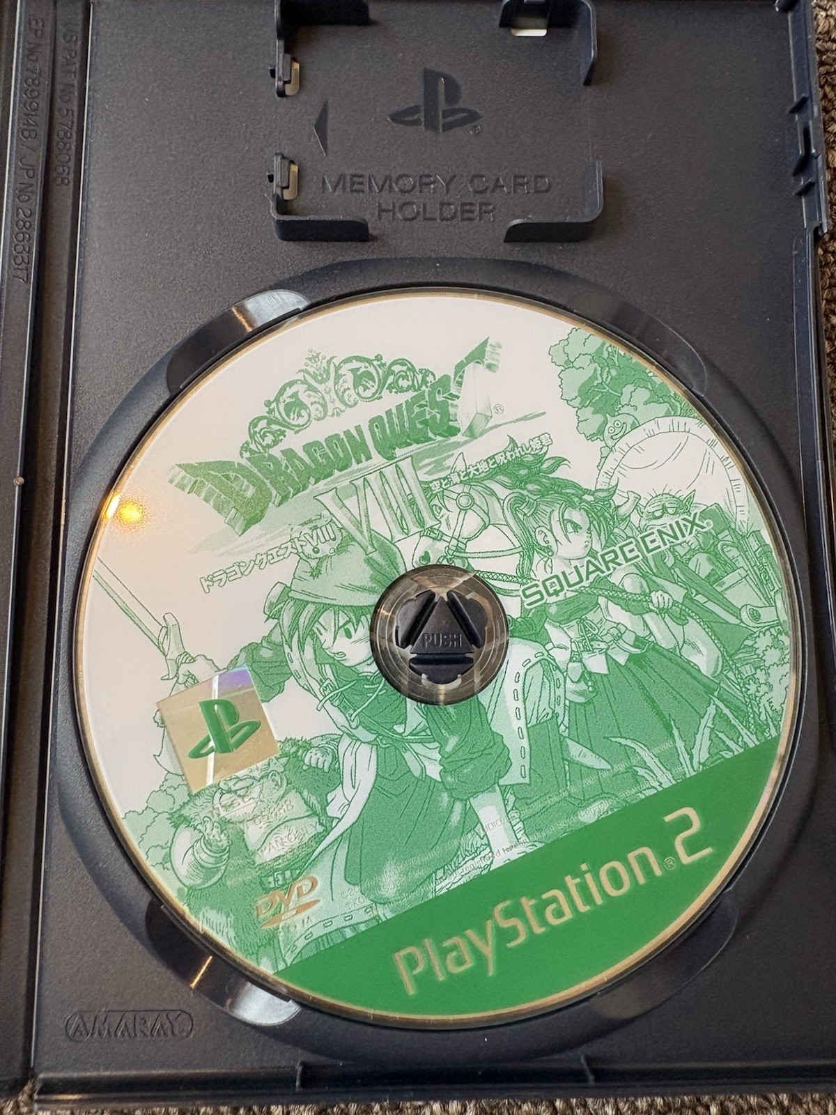 Dragon Quest VIII Journey of the Cursed King Sony PS2 PlayStation 2 Japan Comple