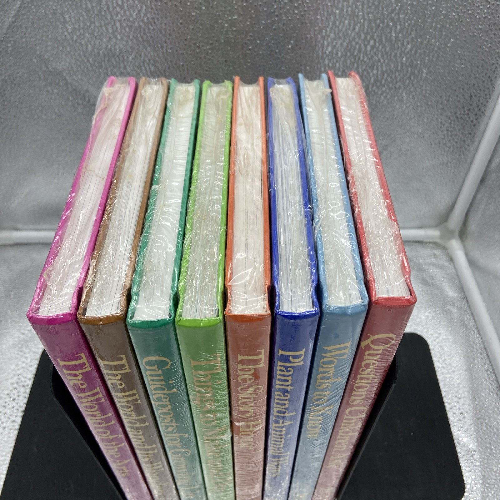 Child Horizons 8 Book Lot Vintage Hardcover Books Home Schooling -SEALED-