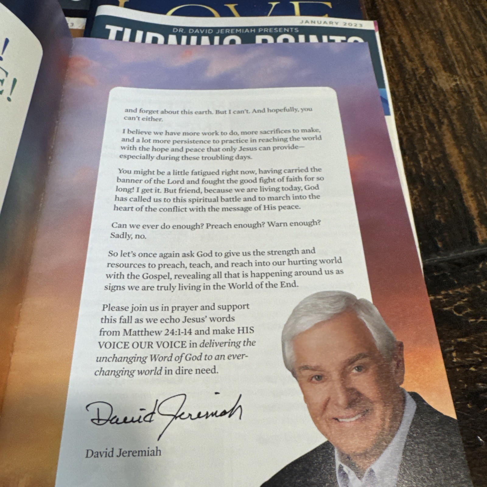 Turning Points Magazines (7 magazines July-December + Feb) 2025 David Jeremiah