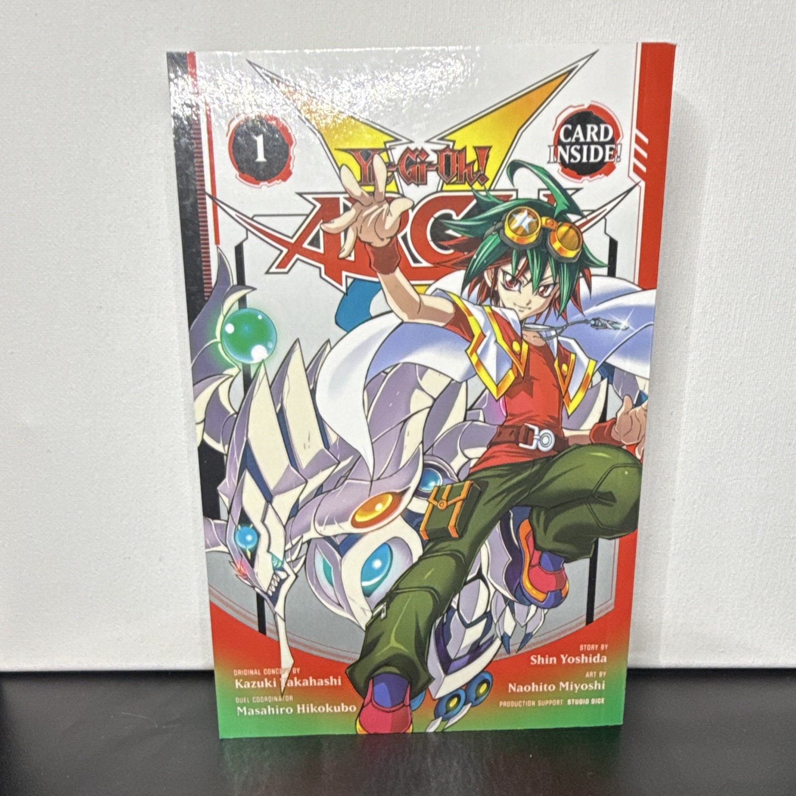 VIZ Media Yu-Gi-Oh! ARC-V Manga Vol 1-6 Paperback Set w/ Card Included