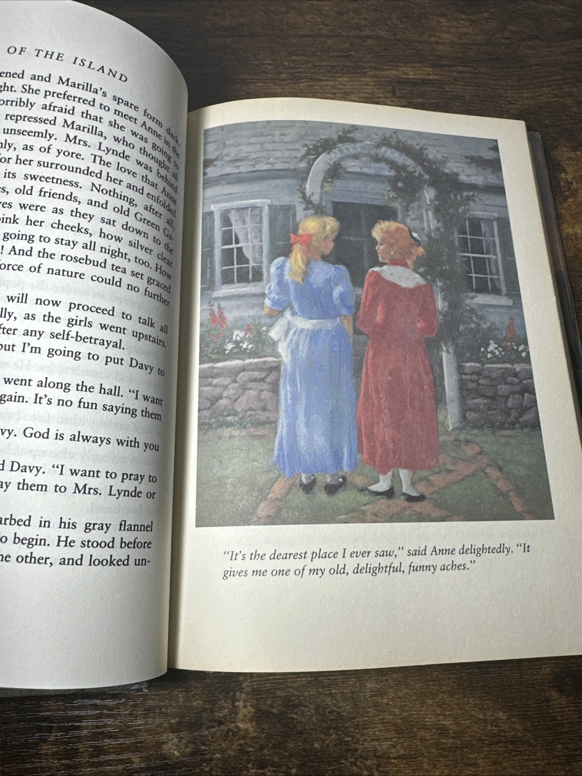 Illustrated Junior Library ANNE OF THE ISLAND Grosset Dunlap 1992 HC/Clear DJ