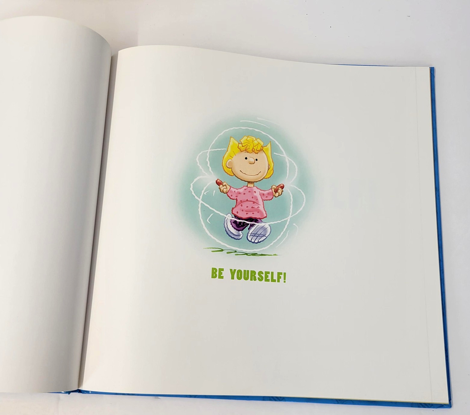 Be Yourself! Charles M. Schulz Peanuts RP Kids Blue HC Picture Book 2013 Kohl’s